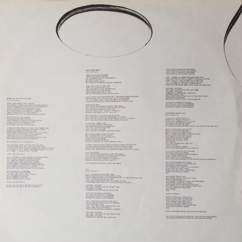 The Who Face Dances vinyl LP used, rock pop