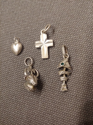 Vintage ασημένια παντατίφ πακέτο 4, σαν καινούργια, 70s