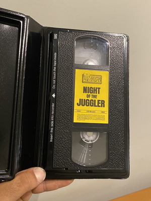 Night of the Juggler VHS tape
