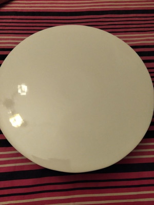 Asa Selection white 35cm platter with foot Grande series like new