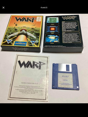 Amiga Warp used with manual, untested