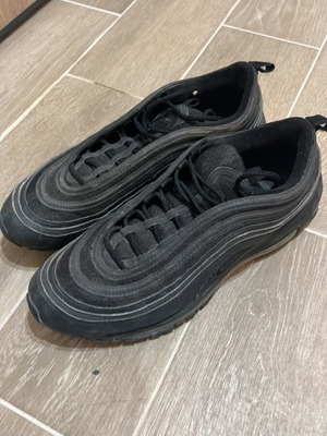 Nike Air Max 97 sneakers used, black, size 45