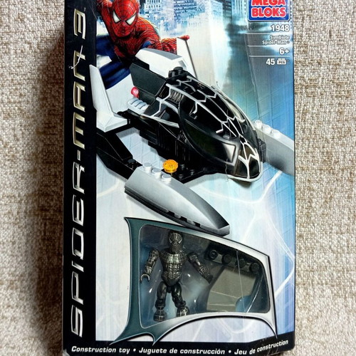 Symbiote Spider-Man Mega Bloks figure, Marvel 2007