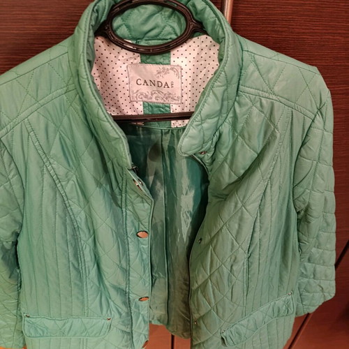 Canda quilted jacket spring autumn new green