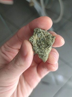 Epidote new, vibrant green specimen
