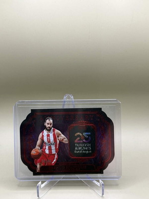 Vassilis Spanoulis 25th Anniversary EuroLeague 2024-25 Card like new