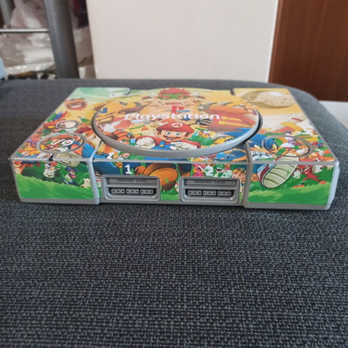PS1 console used Bowse Mario with 20 games
