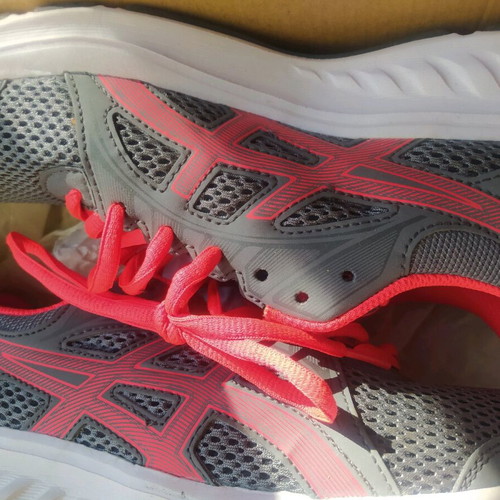 Asics women's athletic shoes like new, size 41.5, gray