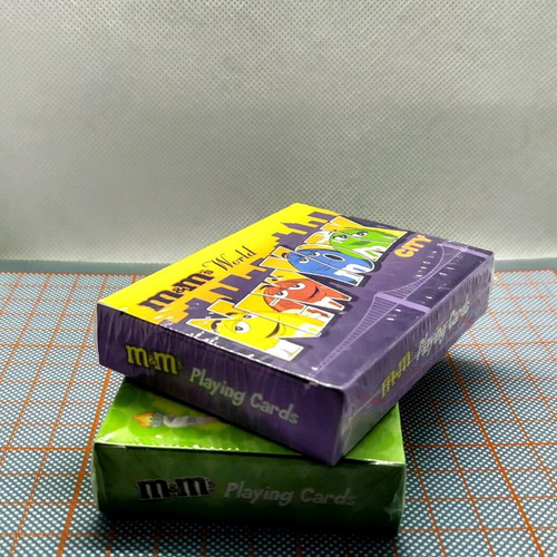 Rare vintage 2007 M&M's World NY playing cards set