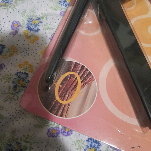 Decorative curtain rings for drapes new, pack of 2 rhombus