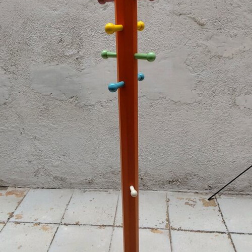 Coat Rack Pencil Design for Children's Room like new, 1.80m height