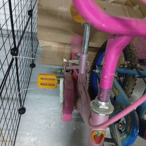 BMX детски велосипед употребяван, розов, нуждае се от боядисване
