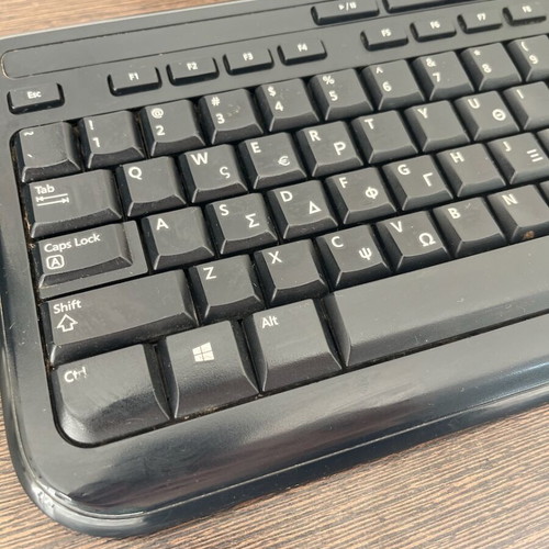 Microsoft Wired Keyboard 600 Greek layout