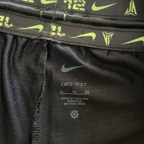 Nike Kobe Signature Twelve Dri-FIT basketball shorts XL black green