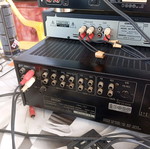 Stereo cassette deck used, amplifier, equalizer