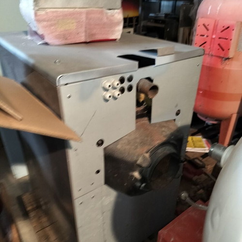 Heating radiators like new with gas boiler and components