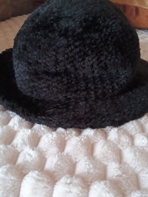 Hat black size M new