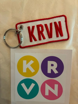 Karavan keychain with sticker gift