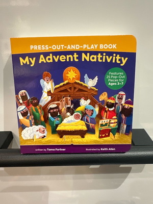 My Advent Nativity Press-Out-and-Play Book new, English