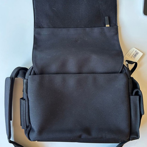 Sergio Tacchini Shoulder Messenger Bag new, black