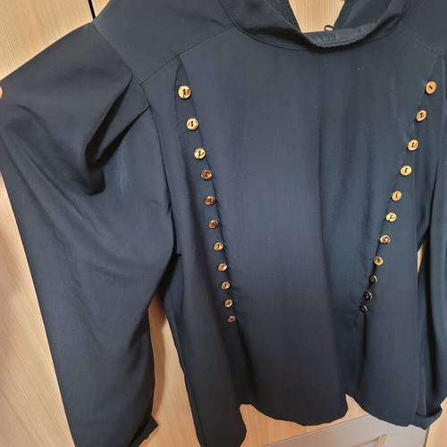 Regalinas blouse dark blue thin like new