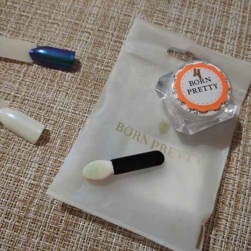 Born Pretty No - 4 Mirror Effect Nail Powder for Manicure and Pedicure