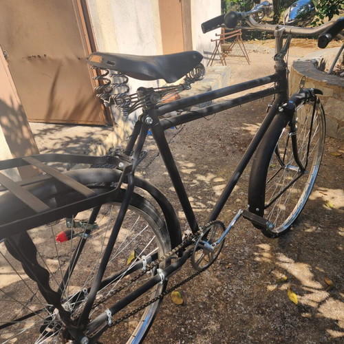 Bismarck Retro Bicycle Refurbished, City Frame, Black, 1954