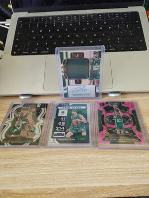 Juancho Hernangomez Panathinaikos Panini basketball card bundle