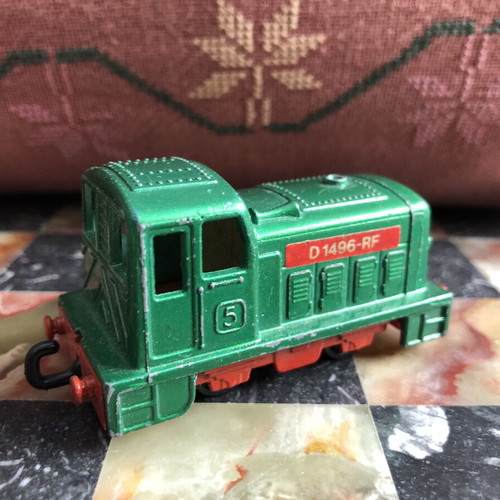 Matchbox Lesney Shunter Green Train Engine No 24, vintage 1978