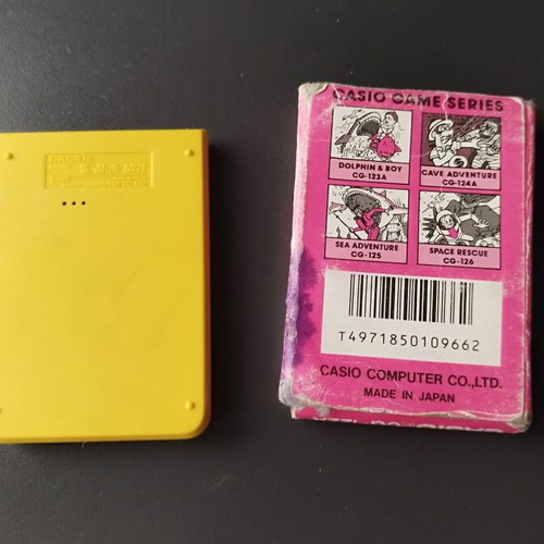 Casio Dragon's Egg CG-122A handheld game used, works without batteries