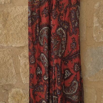 FatFace Sunkissed Juno Hanky Hem Paisley Maxi Dress like new, size L