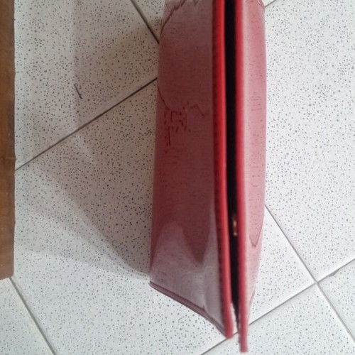 YSL toiletry bag new, red 20×17 cm