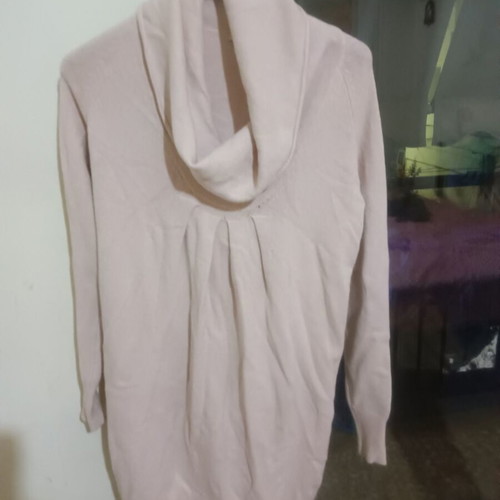 Wool Turtleneck Long-Sleeve Dress Sweater Medium Like New