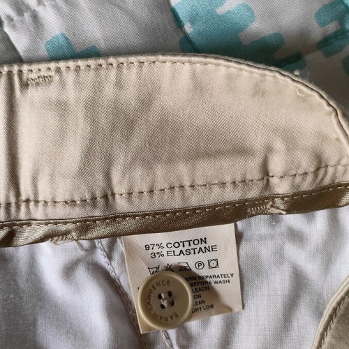 Sarah Lawrence beige summer pants like new, size 42