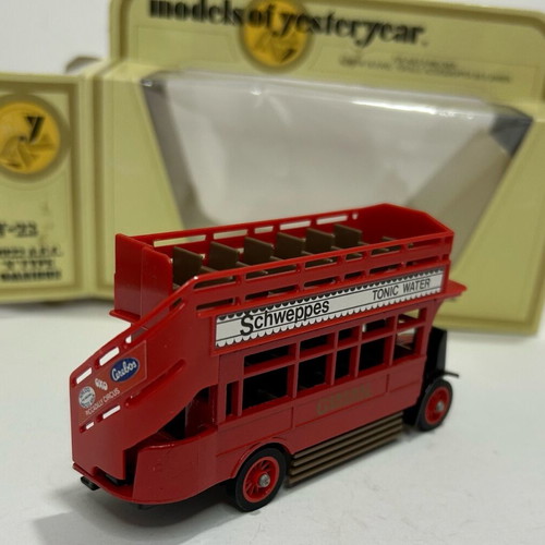 Matchbox 1978 Models of Yesteryear Y-23 A.E.C. S Type Omnibus 1922 new