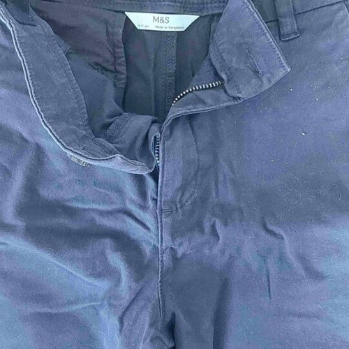 M&S Blue Bermuda Shorts for Boys 10-11 Like New