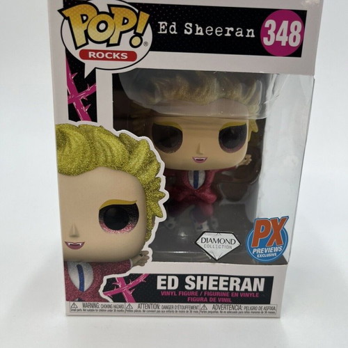 Funko Pop Ed Sheeran Bad Habits Diamond Collection #348 new authentic
