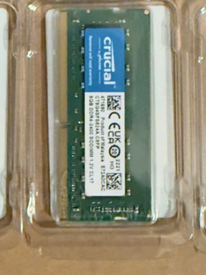 SODIMM Crucial CT8G4SFS824A DDR4 2400MHz 8GB καινούργιο