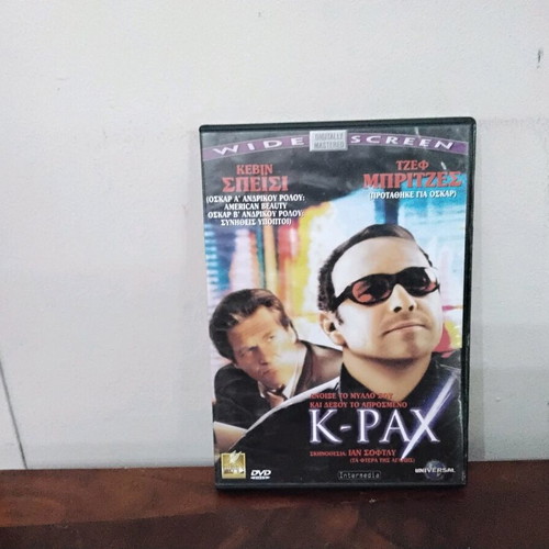 K-Pax DVD like new with Greek subtitles