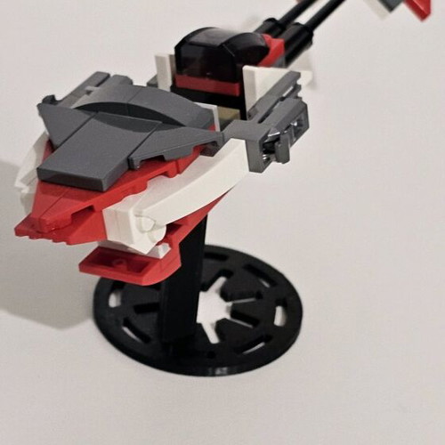 Lego Star Wars Empire Bike like new with base