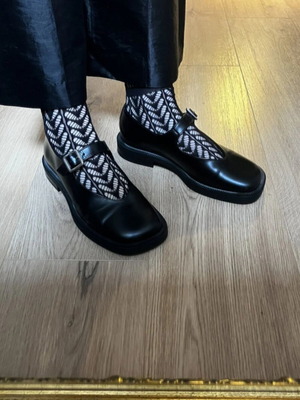COS leather loafers shoes like new, black, size 38