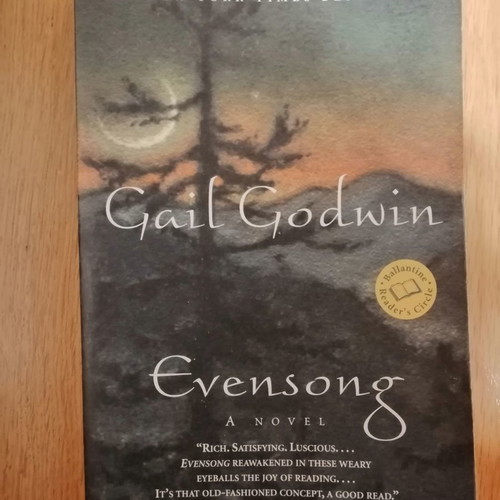 Evensong novel used in English by Gail Godwin