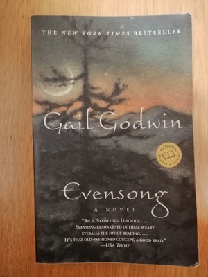 Evensong μυθιστόρημα μεταχειρισμένο στα Αγγλικά από Gail Godwin