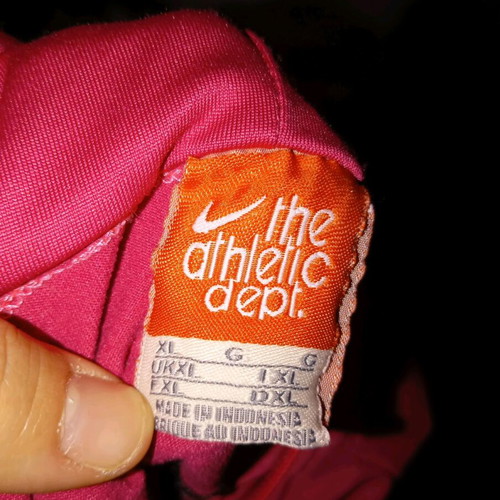 Nike Vintage Track Jacket used pink The Athletic Dept. Y2K style