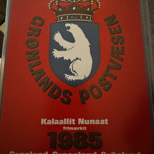 Greenland stamp booklets series 1983-1987