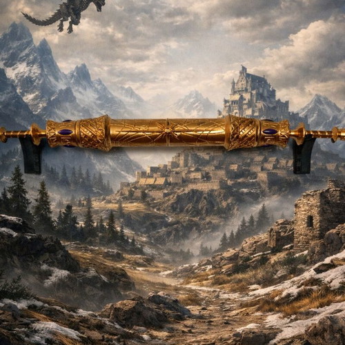 Skyrim Elder Scroll wall decoration 35cm new