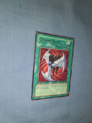 Yu Gi Oh Cyclone Blade Spell Card καινούργιο