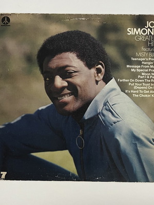 Joe Simon Greatest Hits LP used, classic soul