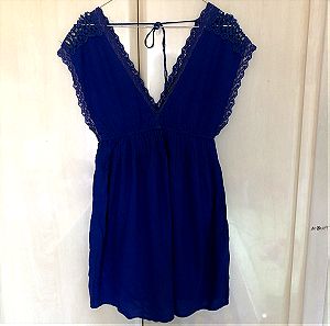 Zara μπλε φόρεμα
