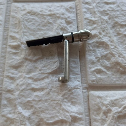 Collectible pocket stamp pad used, length 7.5 cm, non-functional